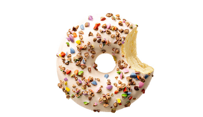DONUT CANDY CRUSH WHITE