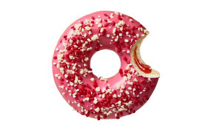 DONUT FRAMBUESA RELLENA